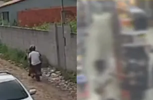 Bandidos armados assaltam comércio no Km-16, zona rural de Parnaíba (Foto: Reprodução)