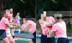 Barraco na corrida! Briga entre esposa e suposta amante marca corrida em Teresina