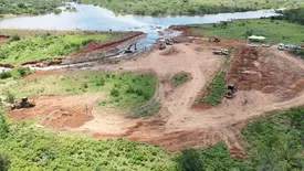 Barragem do Campestre (Foto: Foto: Ascom/Prefeitura de Coronel José Dias)