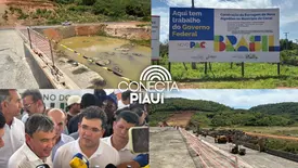 Barragem Nova Algodões avança em Cocais e garante segurança hídrica no Piauí (Foto: Conecta Piauí)