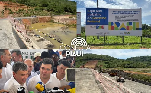 Barragem Nova Algodões avança em Cocais e garante segurança hídrica no Piauí