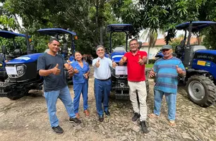 Barras recebe kit de mecanização agrícola por articulação do deputado Francisco Limma (Foto: Reprodução)