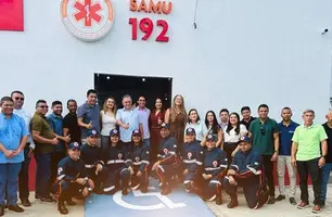 Base do SAMU é inaugurada e reforça atendimento de urgência em Curralinhos (Foto: Reprodução)