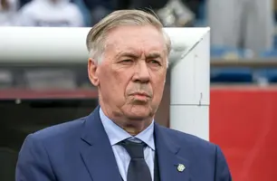 Carlo Ancelotti testa mudanças para enfrentar a Croácia. (Foto: Reprodução/ Band)