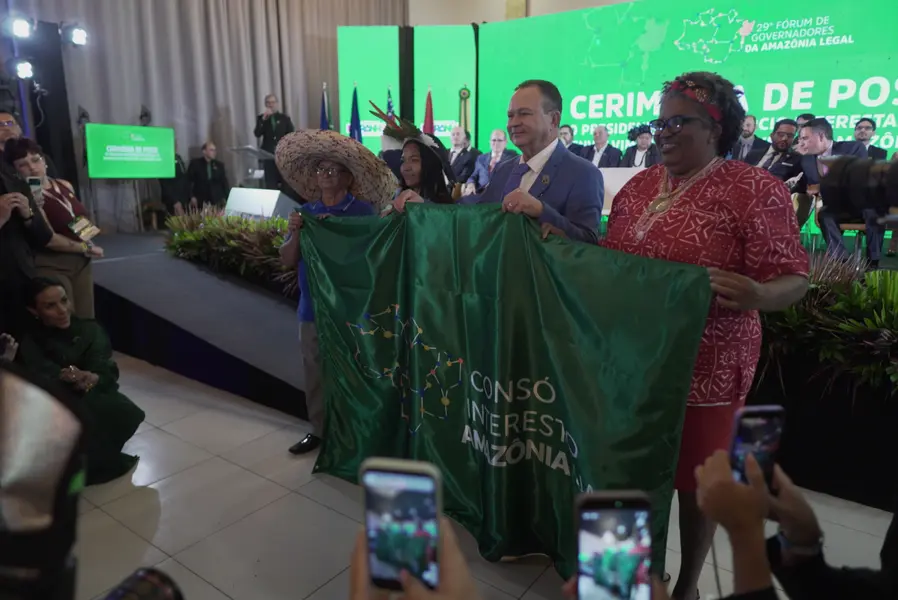 Carlos Brandão toma posse como presidente do Consórcio da Amazônia Legal