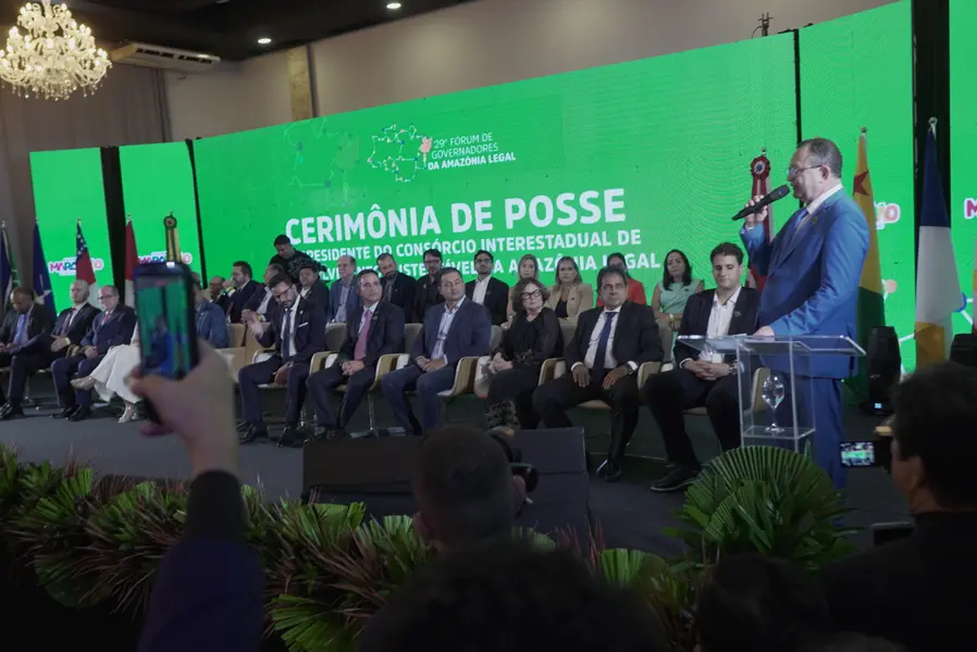 Carlos Brandão toma posse como presidente do Consórcio da Amazônia Legal