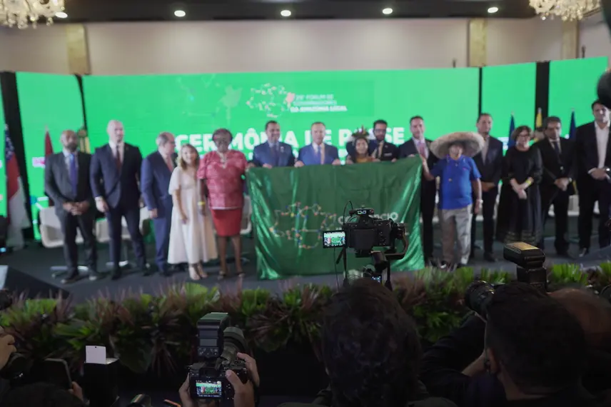 Carlos Brandão toma posse como presidente do Consórcio da Amazônia Legal