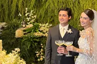 Cenas do linda casamento dos apaixonados Amanda Andrade e Assis Fortes Rebêlo