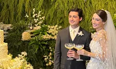 Cenas do linda casamento dos apaixonados Amanda Andrade e Assis Fortes Rebêlo