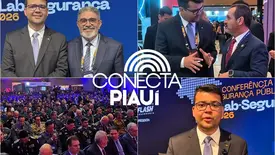 Chico Lucas e Antônio Luís participam da II Conferência iLab-Segurança em Brasília (Foto: Reprodução)