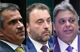 Ciro Nogueira, Átila Lira Filho e Júlio Arcoverde (Foto: Andressa Anholete (Agência Senado), assessoria e Mario Agra (Câmara dos Deputados))