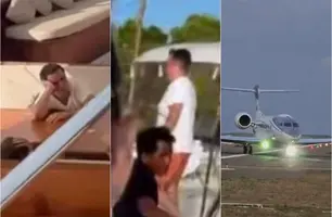 Ciro Nogueira deu a volta ao mundo em jato particular de luxo durante o Carnaval (Foto: Reprodução)