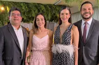 Clique do Rafael Fonteles, Isabel Fonteles, Fernanda Negrão e Washington Bandeira