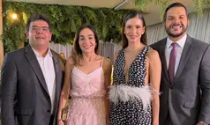 Clique do Rafael Fonteles, Isabel Fonteles, Fernanda Negrão e Washington Bandeira