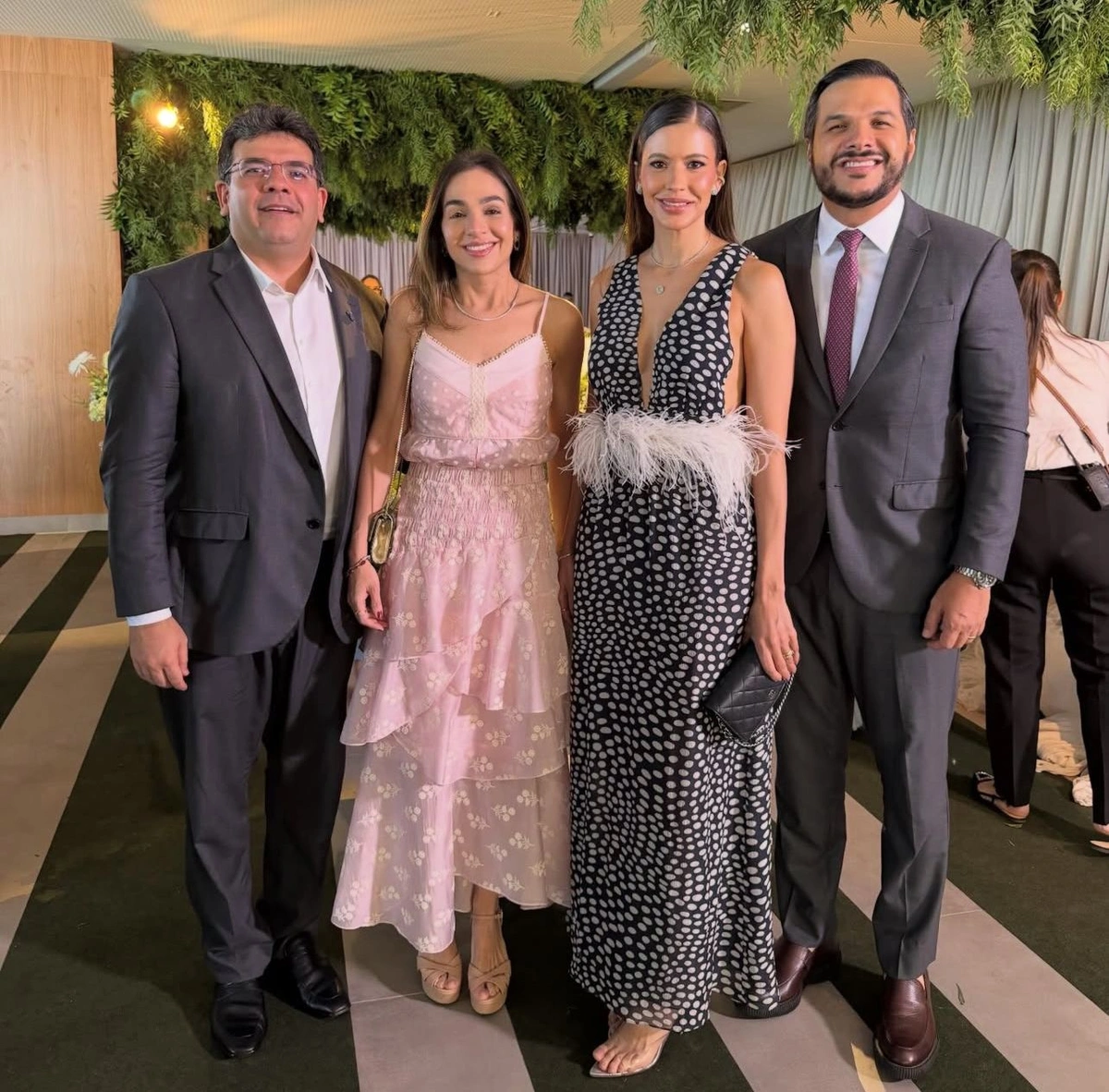 Clique do Rafael Fonteles, Isabel Fonteles, Fernanda Negrão e Washington Bandeira