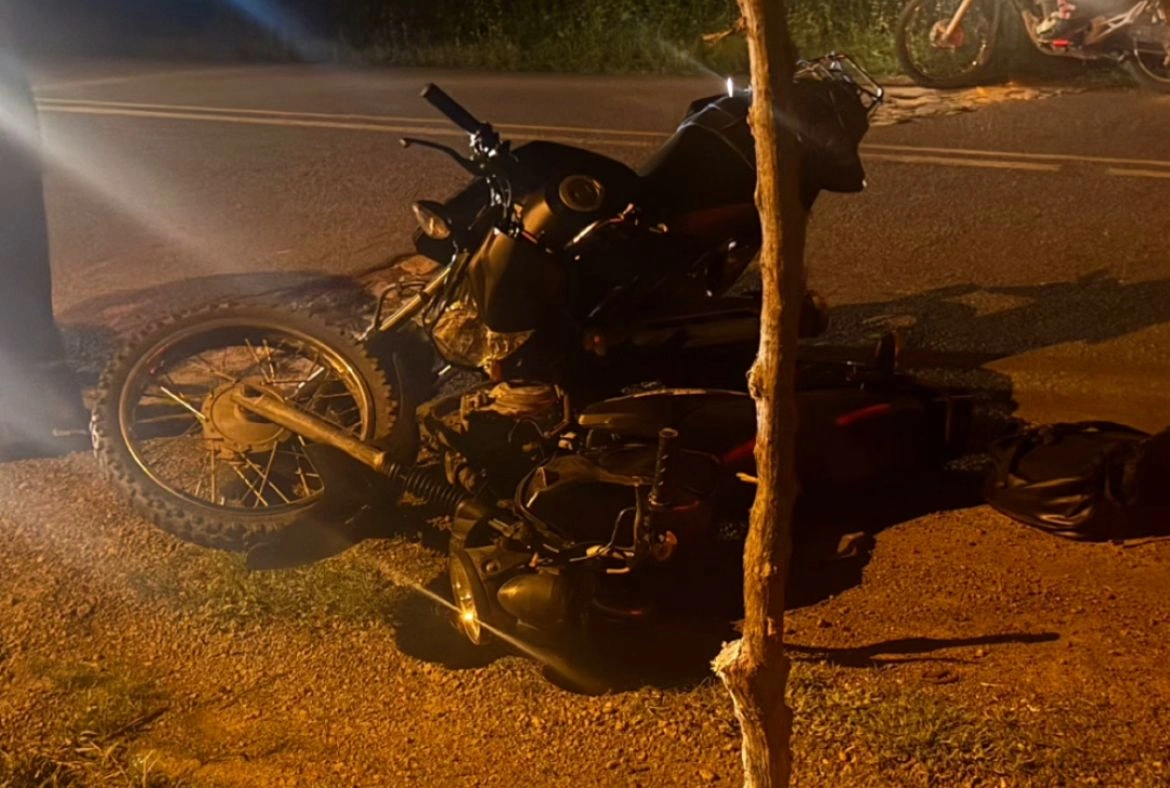 Colisão entre motos deixa dois feridos na Nilo Oliveira, em Campo Maior