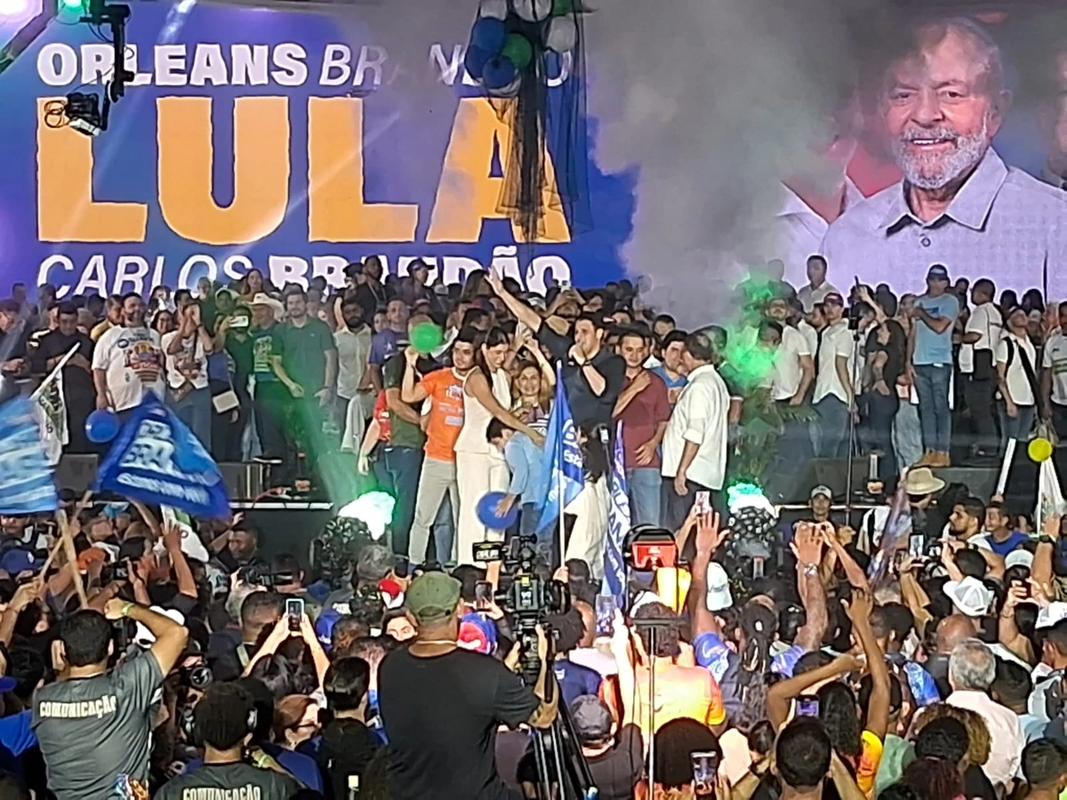 Com 40 mil pessoas, Orleans Brandão lança pré-candidatura ao governo do Maranhão