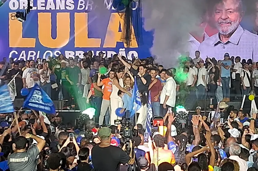 Com 40 mil pessoas, Orleans Brandão lança pré-candidatura ao governo do Maranhão