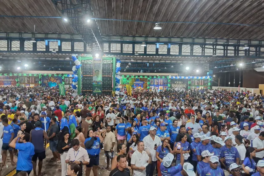 Com 40 mil pessoas, Orleans Brandão lança pré-candidatura ao governo do Maranhão