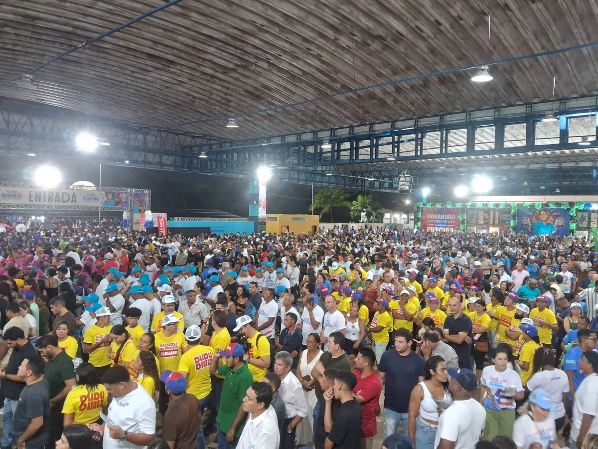 Com 40 mil pessoas, Orleans Brandão lança pré-candidatura ao governo do Maranhão