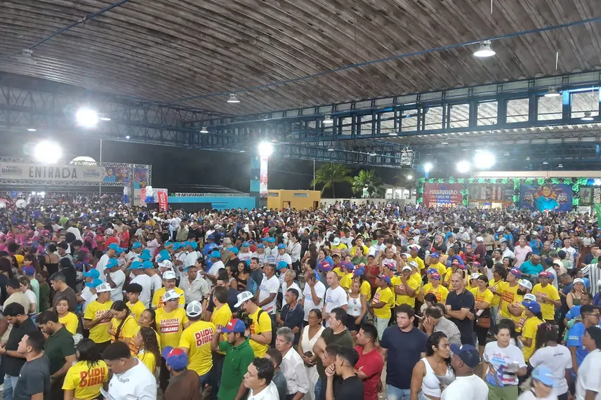 Com 40 mil pessoas, Orleans Brandão lança pré-candidatura ao governo do Maranhão