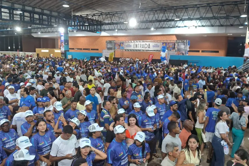 Com 40 mil pessoas, Orleans Brandão lança pré-candidatura ao governo do Maranhão