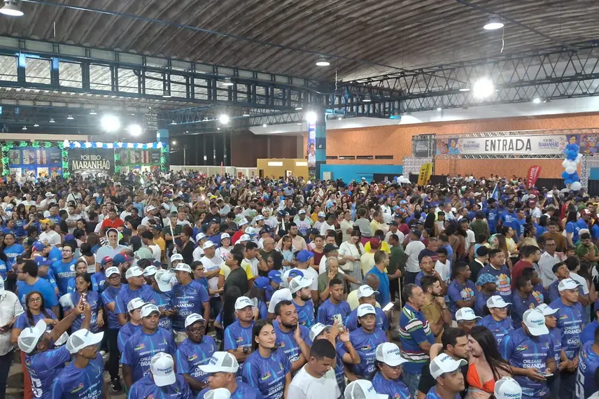 Com 40 mil pessoas, Orleans Brandão lança pré-candidatura ao governo do Maranhão