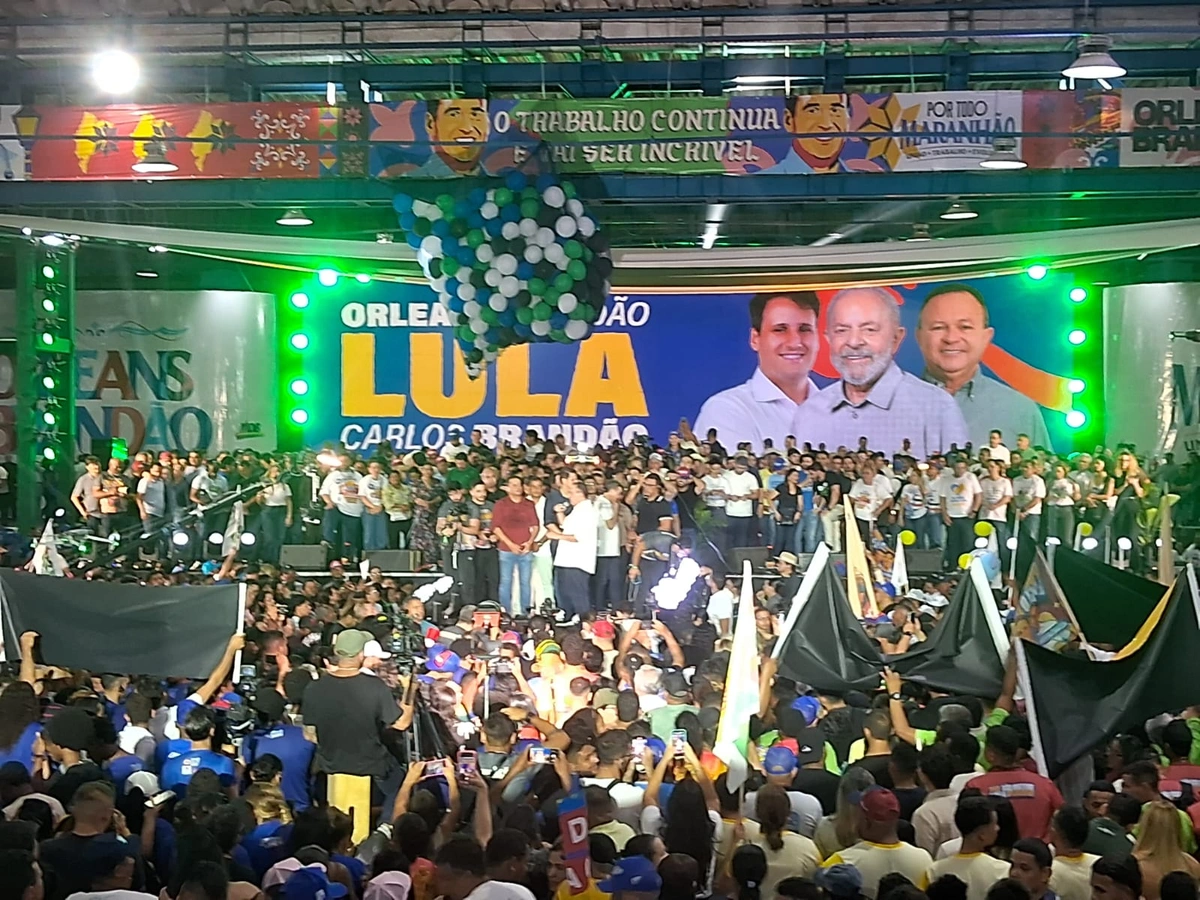 Com 40 mil pessoas, Orleans Brandão lança pré-candidatura ao governo do Maranhão