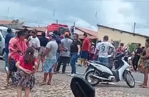 Comerciante aposentada fica gravemente ferida após atropelamento em Fronteiras (Foto: Reprodução)