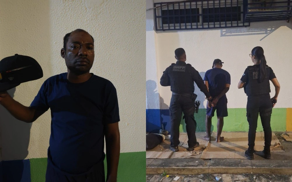 Conhecido como 'Negão Blaide', condenado por roubo, é preso no Centro de Teresina