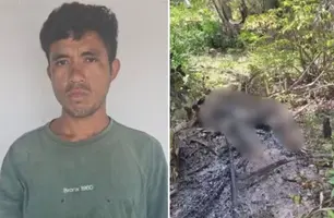 Corpo carbonizado com sinais de violência é encontrado no interior do Piauí (Foto: Reprodução)