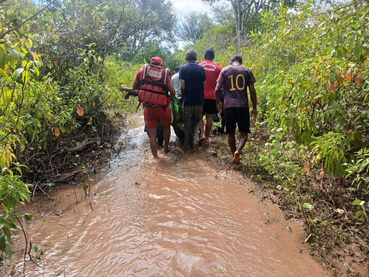 Corpo de Bombeiros localiza corpo de homem desaparecido após dois dias de buscas no sul do Piauí