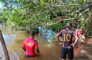Corpo de Bombeiros localiza corpo de homem desaparecido após dois dias de buscas no sul do Piauí (Foto: Reprodução/ Corpo de Bombeiro do Piauí)