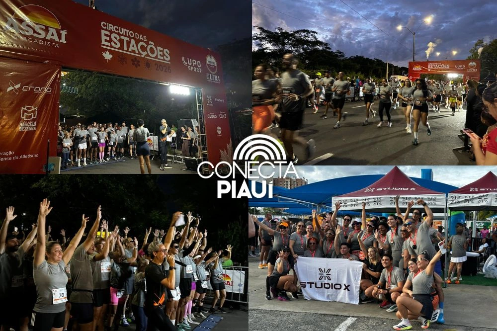 Corredores lotam Etapa Outono na abertura do Circuito das Estações em Teresina