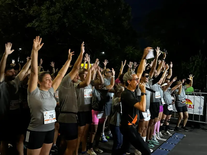 Corredores lotam Etapa Outono na abertura do Circuito das Estações em Teresina