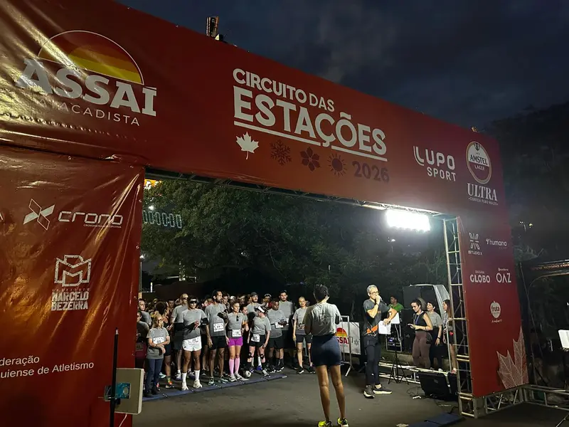 Corredores lotam Etapa Outono na abertura do Circuito das Estações em Teresina