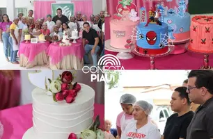 Curso de bolos impulsiona empreendedorismo em Passagem Franca do Piauí (Foto: Reprodução)