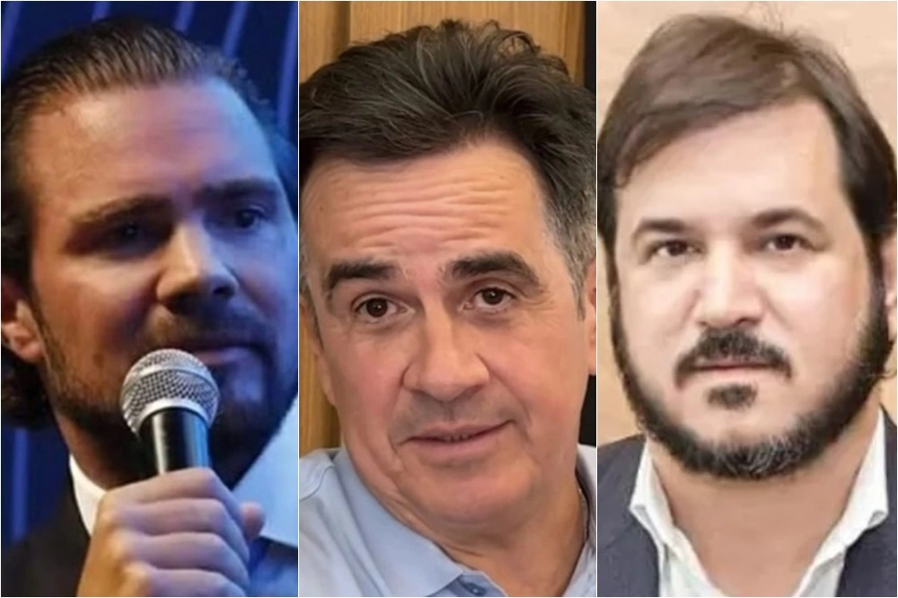 Daniel Vorcaro, Ciro Nogueira e Antônio Rueda