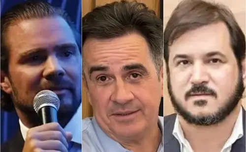 Daniel Vorcaro, Ciro Nogueira e Antônio Rueda