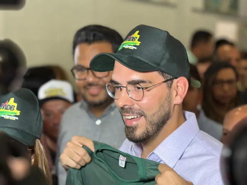 Deputado Marcos Aurélio se filia ao MDB e reforça chapa federal no Piauí