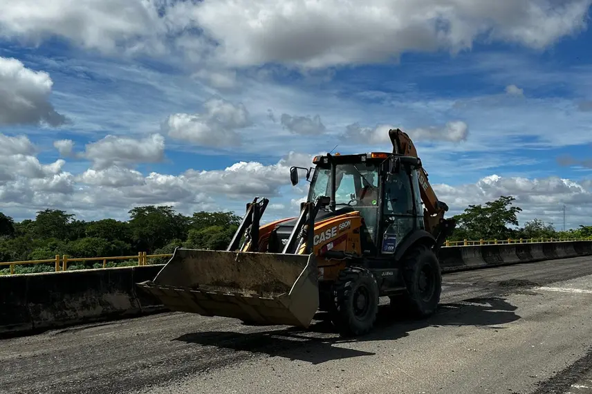 DER-PI inicia recuperação da Ponte Leonel Brizola com bloqueio neste domingo (01)