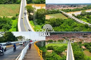 DER/PI conclui obra de revitalização completa da Ponte do Mocambinho (Foto: Reprodução)
