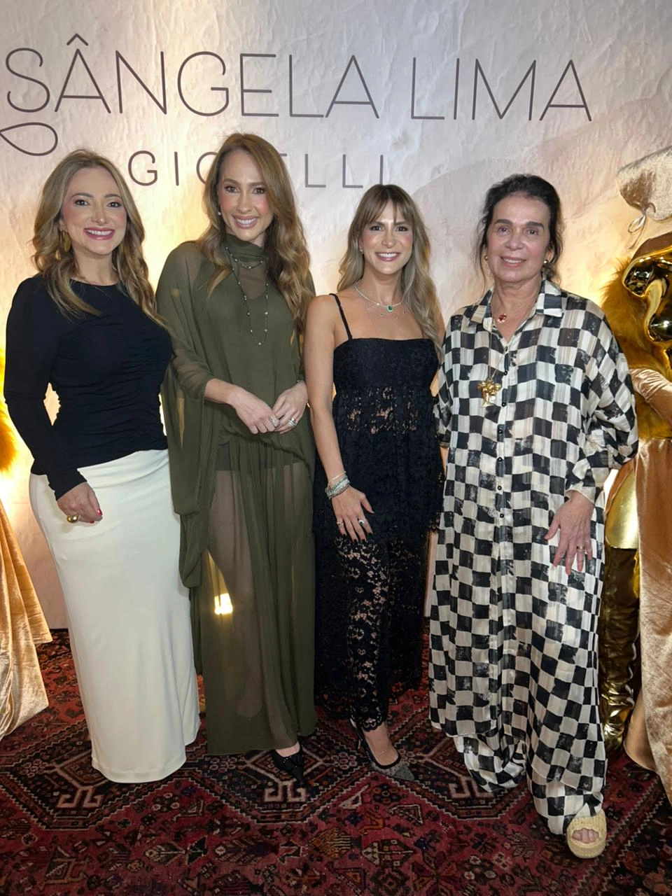 Destaques de quem esteve prestigiando o luxuoso evento de Risângela Lima, em THE