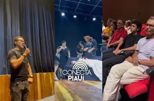 Dia Mundial do Teatro é celebrado com casa cheia no Cineteatro Sávio Barão em Picos (Foto: Conecta Piauí)