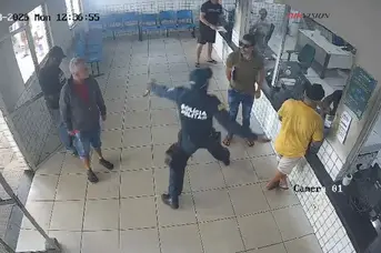 Discussão entre PM e caminhoneiro acaba em agressão em posto fiscal de Marcolândia