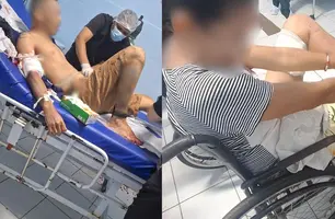 Duas pessoas ficam feridas após tiros dentro de casa em Demerval Lobão (Foto: Reprodução)