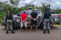 Dupla é presa por tráfico após perseguição na PI-140, em São Raimundo Nonato