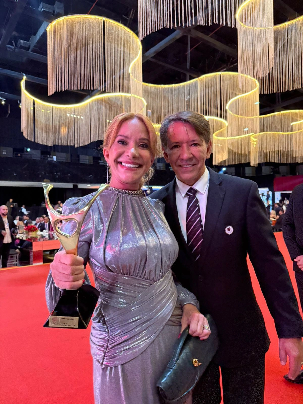 Empresária Soraya Aguiar e o marido Edmar José recebem homenagem especial