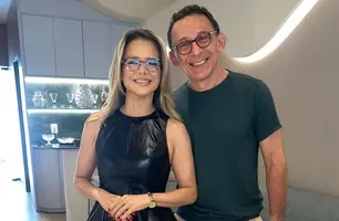 Empresário Jesus celebra seu aniversário com a esposa Adelane e amigos em Teresina (Foto: Instagram)