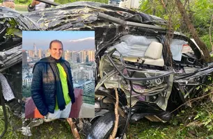 Empresário morto em acidente no Maranhão colidiu contra caminhão, aponta PRF (Foto: Reprodução)